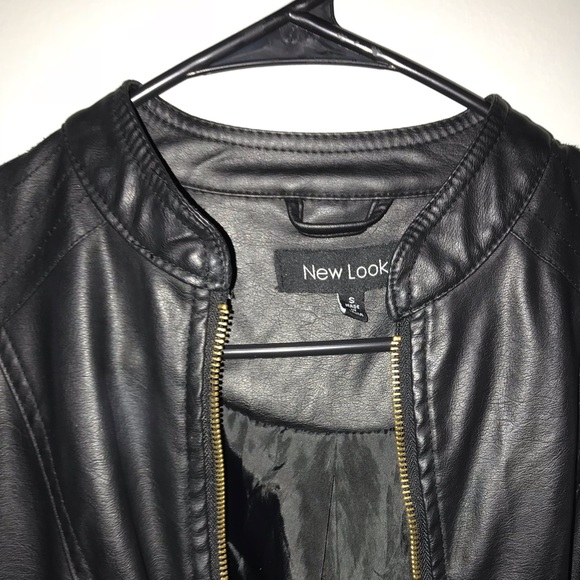 New Look Faux Leather Jacket - Picture 3 of 5